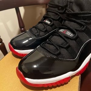Men’s size 11 Nike air Jordans retro BRED, brand new in box.